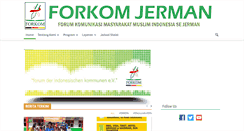 Desktop Screenshot of forkom-jerman.org