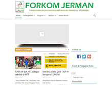 Tablet Screenshot of forkom-jerman.org